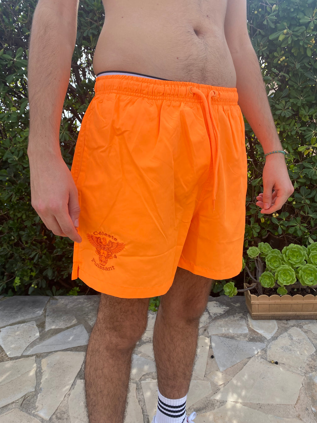 Maillot de bain orange
