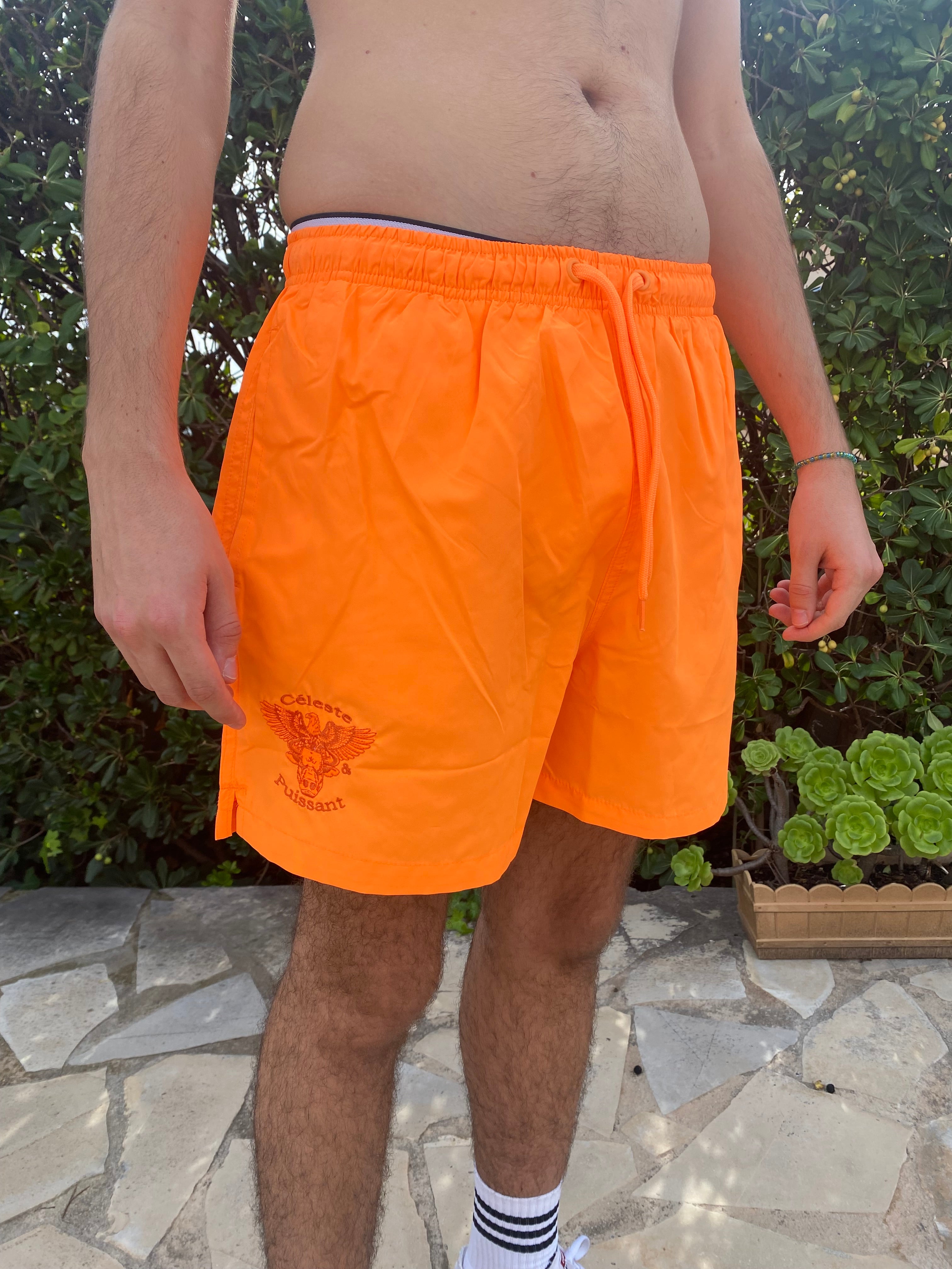 Maillot de bain orange